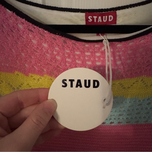 NWT Staud Rainbow Stripe Limousin Top - Picture 12 of 12